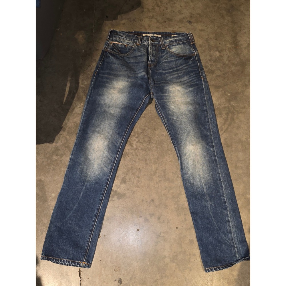 Zara Woman Premium Denimwear Boyfriend Fit Jeans Blue Medium Wash Size 2